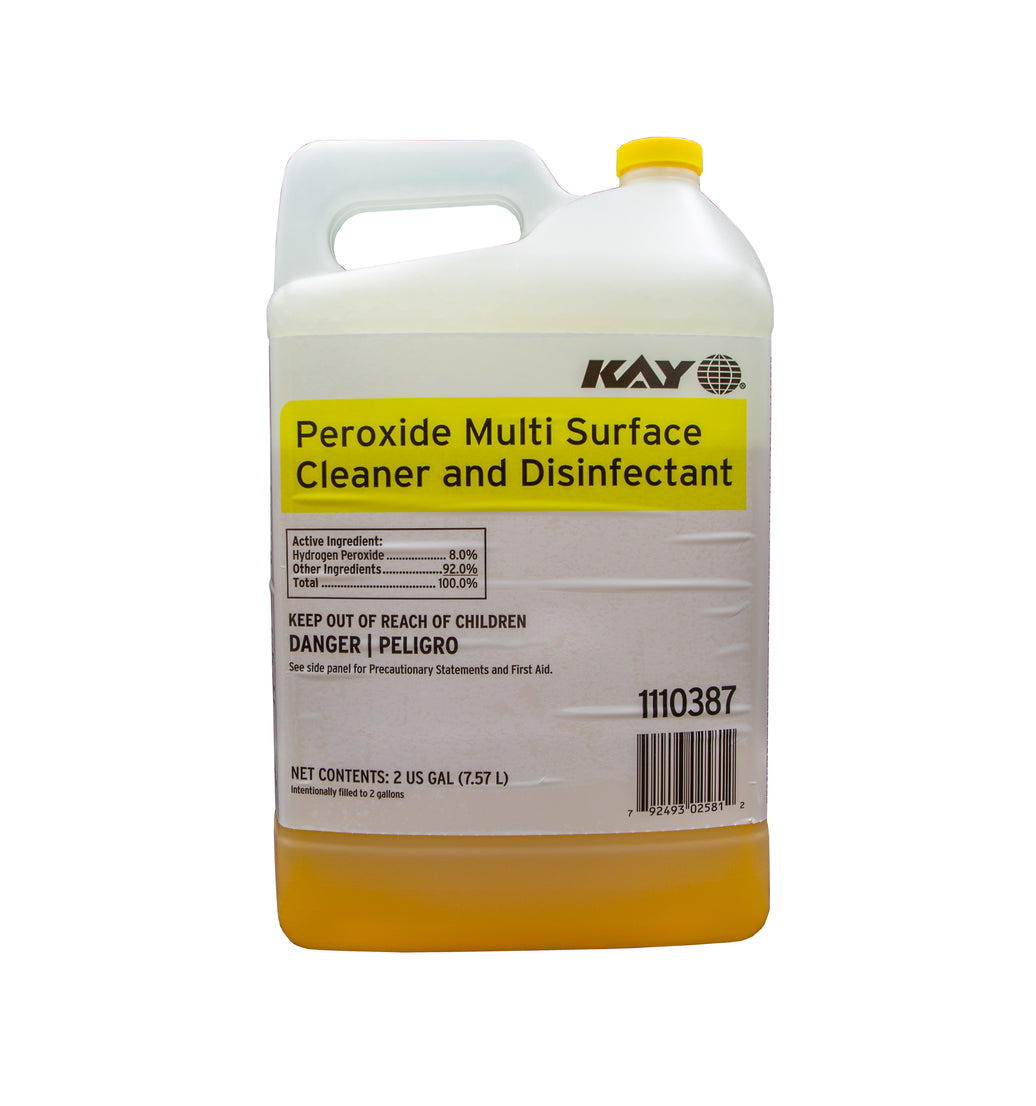 Ecolab Kay Peroxide Cleaner 1 Gal - EPA Registered Parvocide Kills Parvo MRSA