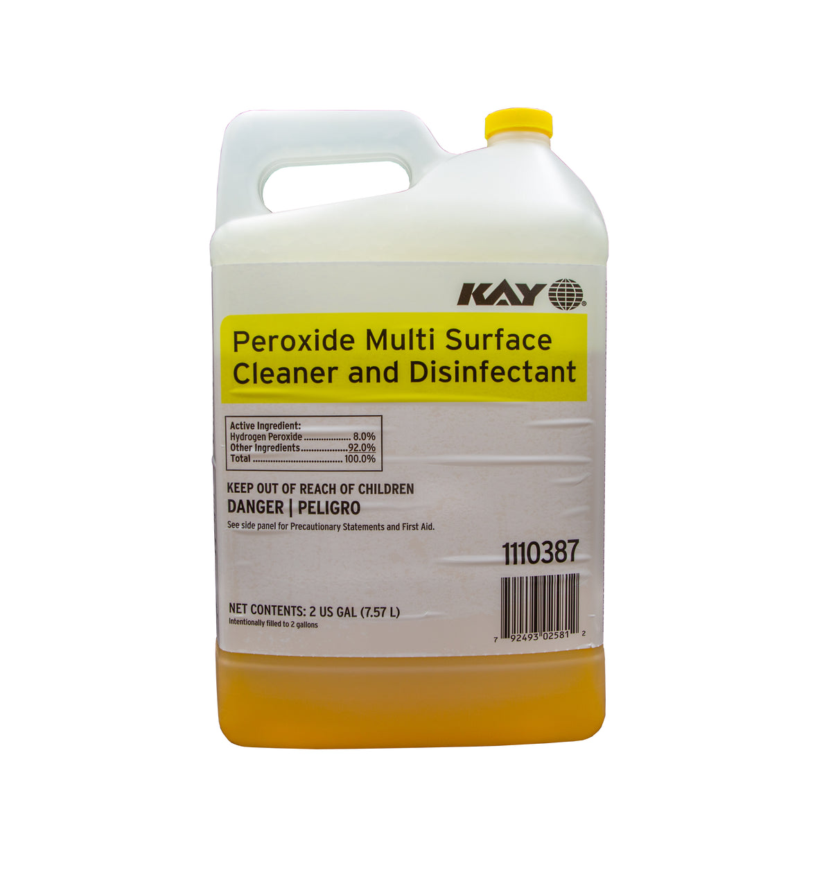 Ecolab Kay Peroxide Cleaner 1 Gal - EPA Registered Parvocide Kills Parvo MRSA
